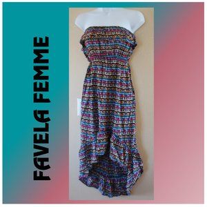 HIGH-LO JUNIORS SMALL SUMMER DRESS